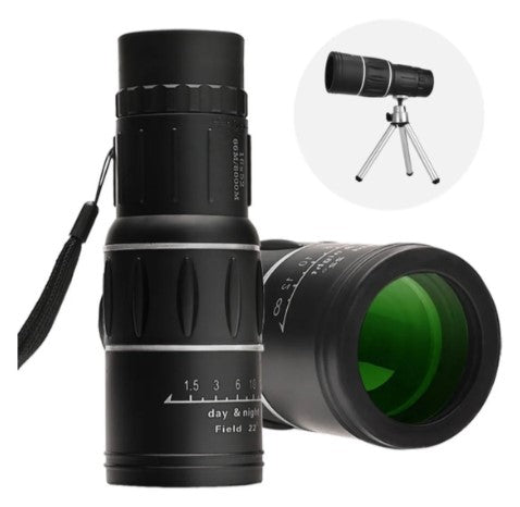 TELESCOPIO CELULAR TRIPODE MONOCULAR NEGRO